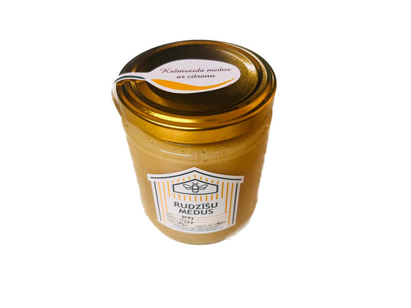 Krēmveida medus ar citronu