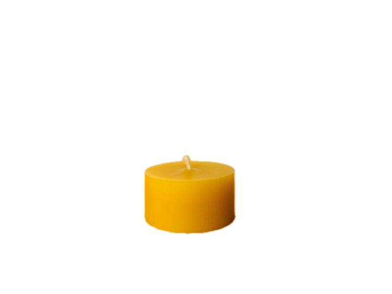 Bišu vaska svecīte "Tējas"