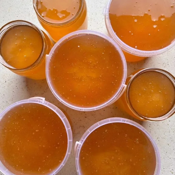 The new honey harvest
